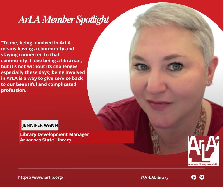 ArLA October Member Spotlight: Jennifer Wann