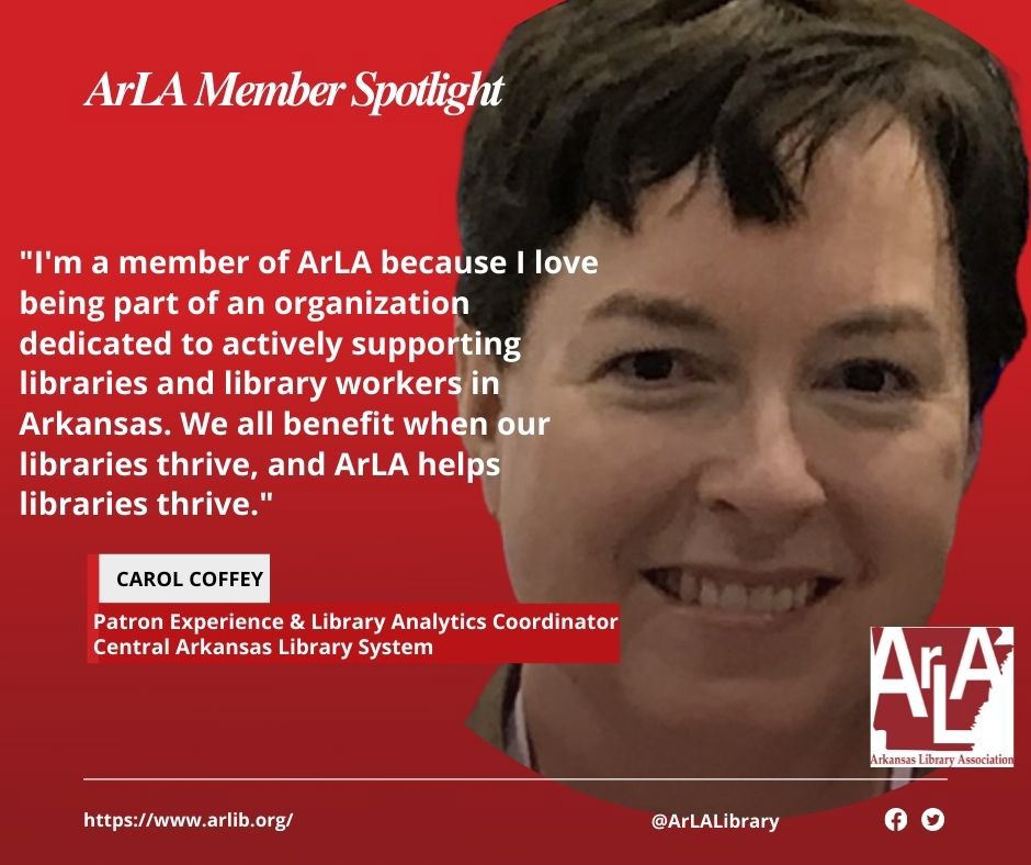 Carol Coffey: ArLA September Member Spotlight